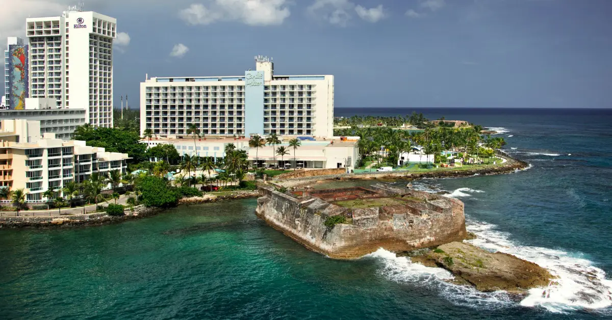 Caribe Hilton et on a lush 17-acre peninsula