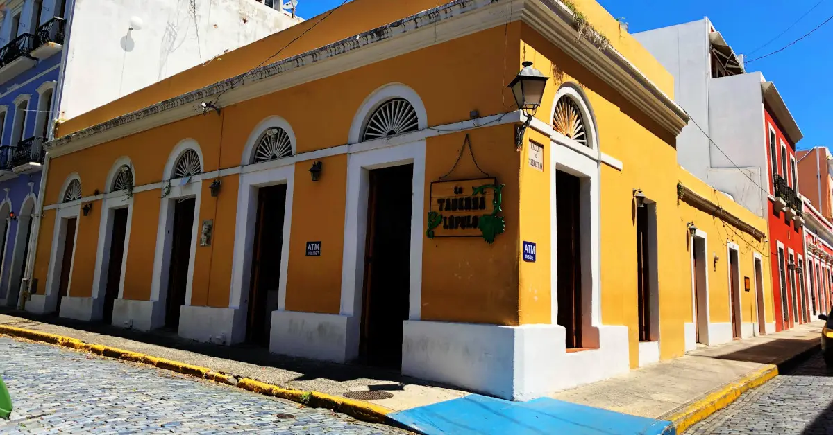 La taberna Lupulo, Old San Juan