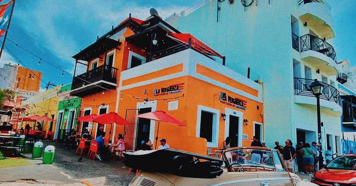 The vibrant La Vergüenza Puerto Rican Chinchorro in Old San Juan