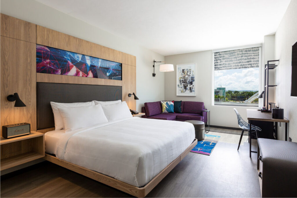 Rooms at The Aloft San Juan in San Juan's Conventioon District