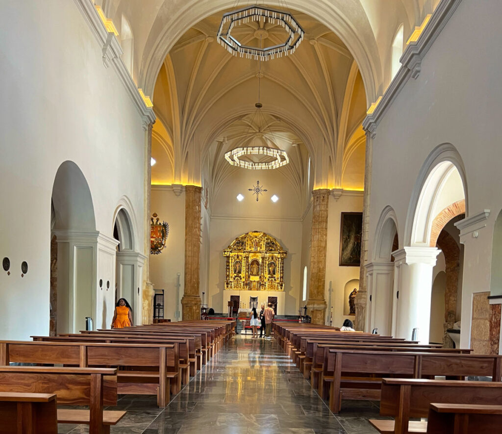 Iglesia de San José interior after 20 years of dedicated restoration