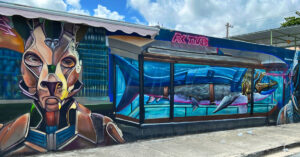 Colrful Santurce Street Art, San Juan, Puerto Rico