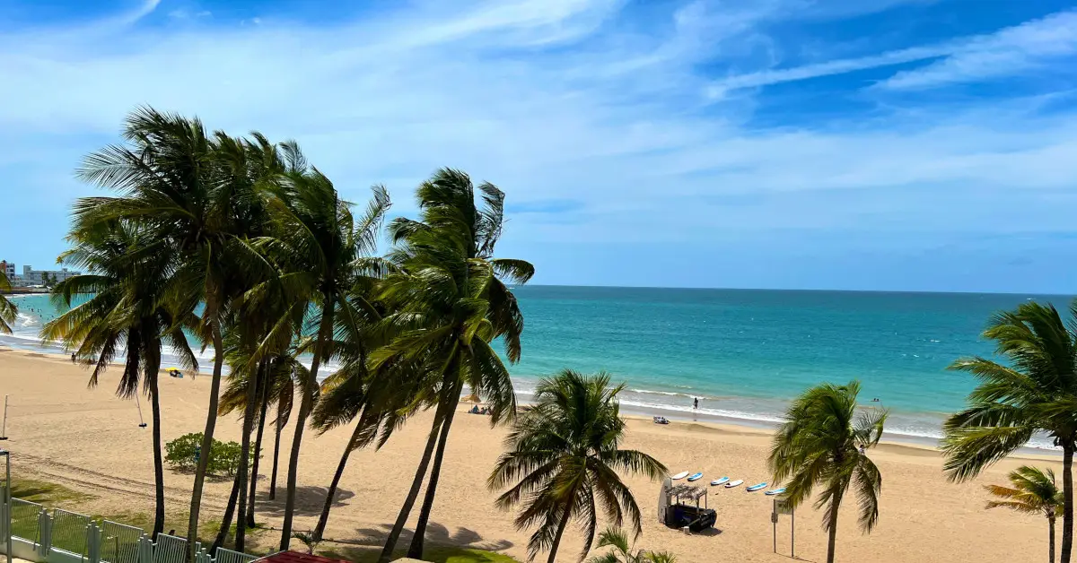 Relax at Isla Verde Beach, San Juan