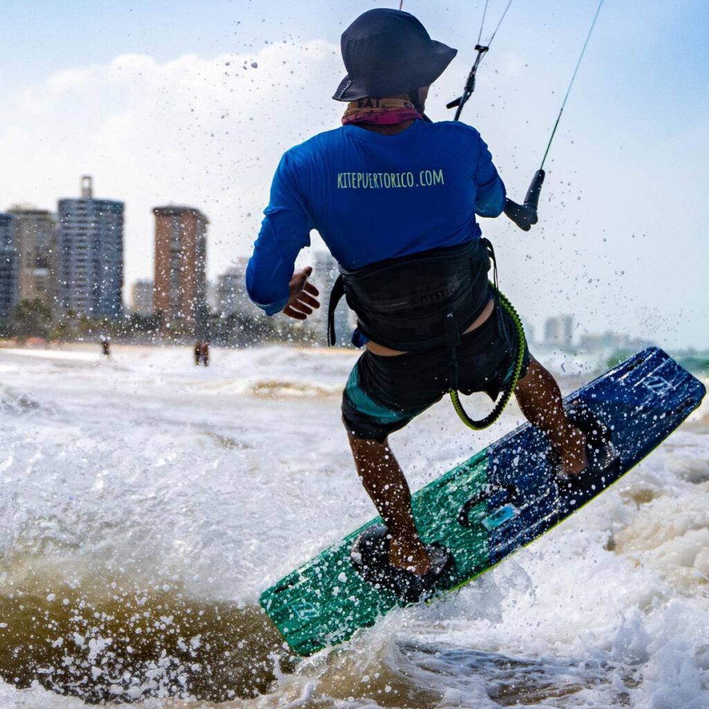 Kite surfing in san juan a pure rush