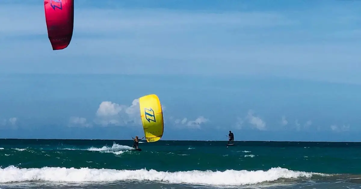 Catch the wind with Kite Surfing in San Juan