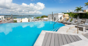 Relax at Palacio Provincial’s Infinity Pool Overlooking Old San Juan